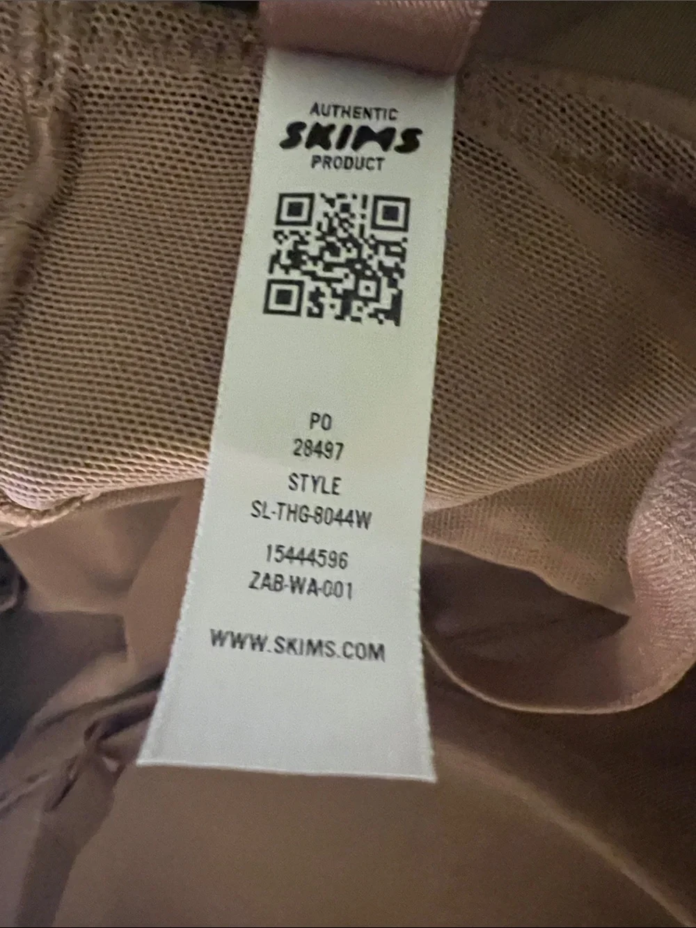SKIMS Sienna Nude Ultimate Thong Bodysuit Size XL NWT - Picture 7 of 7